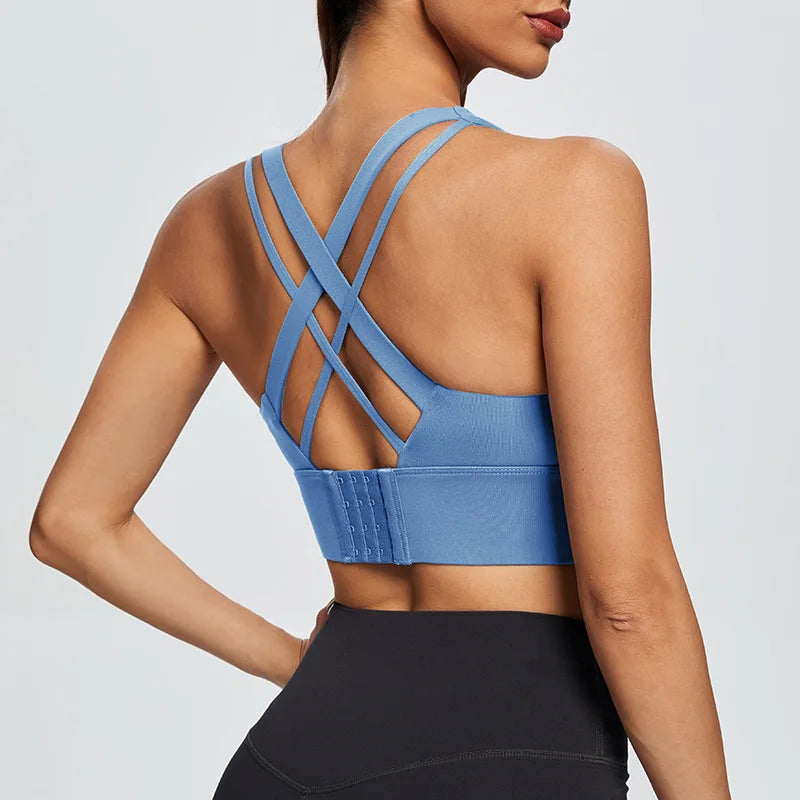 Women’s Sports Bra Gym Comfort Supportive Breathable