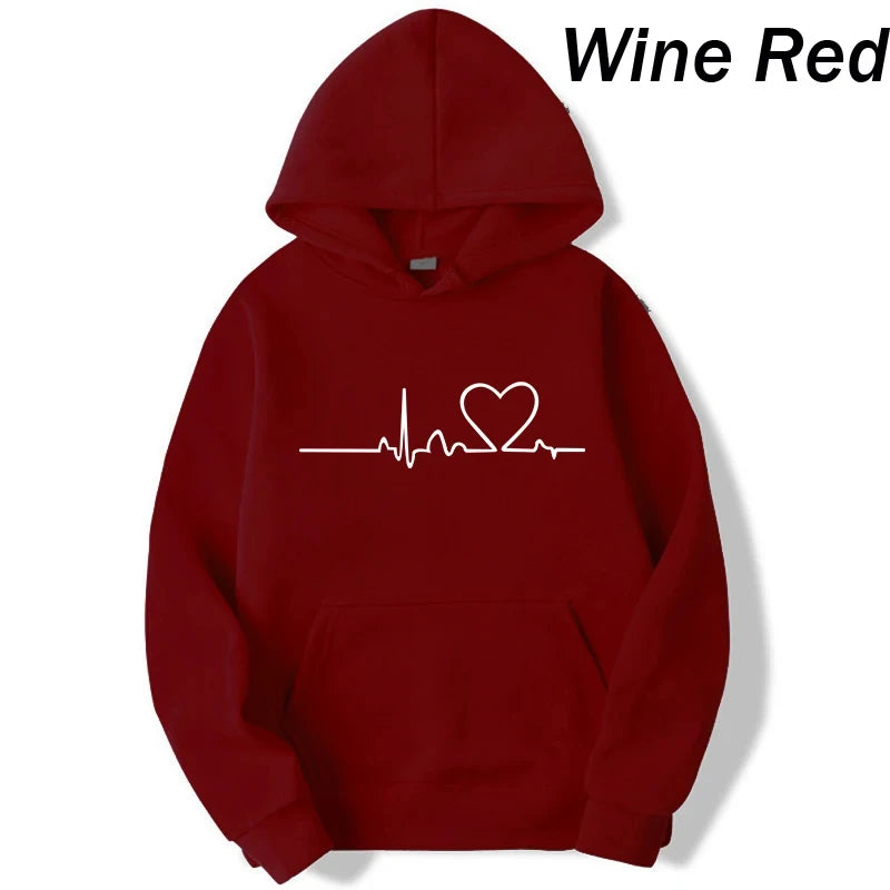 Women’s Hoodie Warm Casual Streetwear Graphic