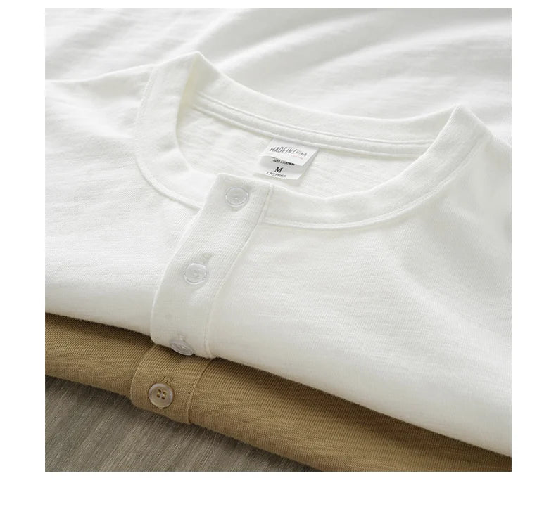 Men’s Shirt Short Sleeve Cotton Summer Casual
