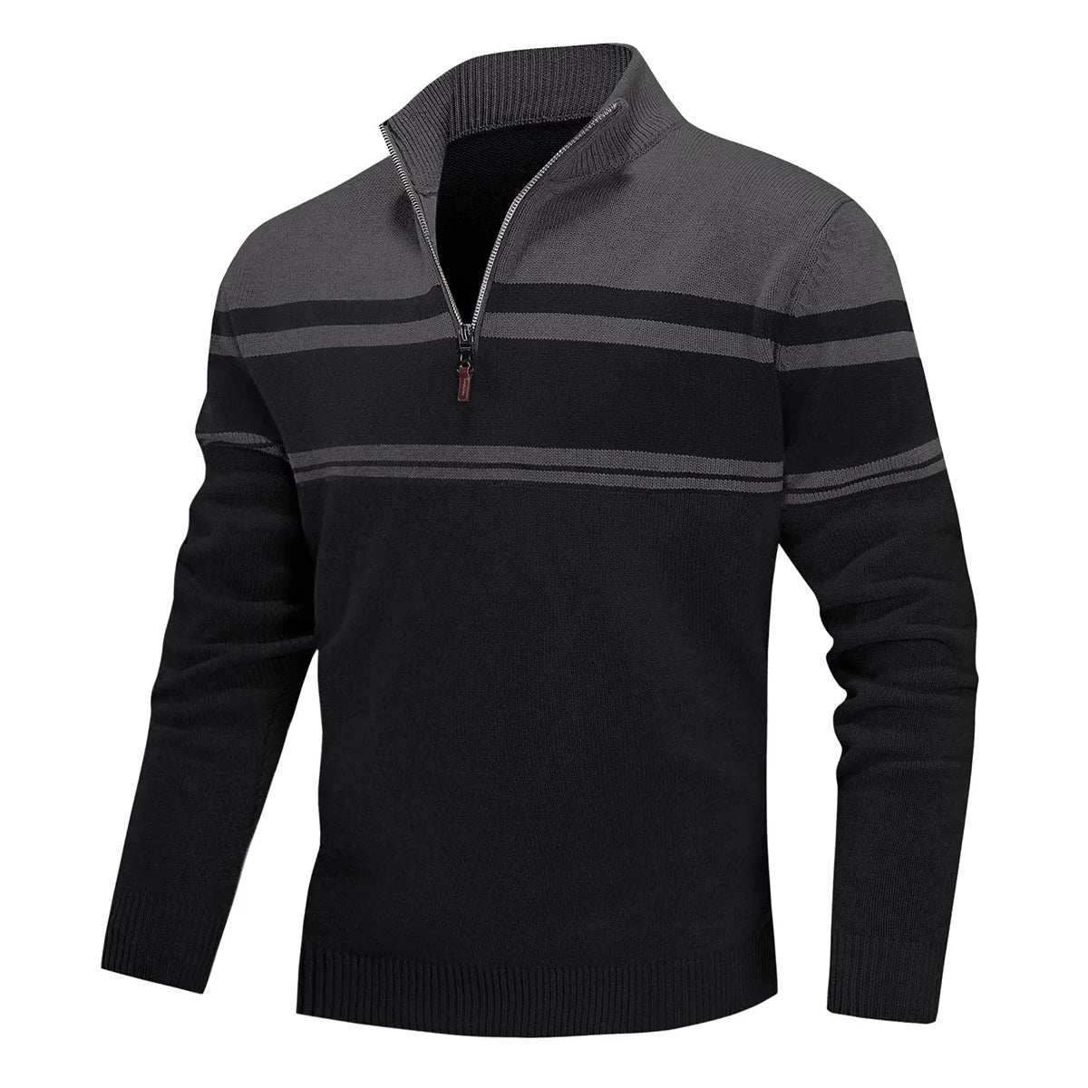 Men’s Sweatshirt Pullover Zip-Up Cotton Warm Autumn Winter