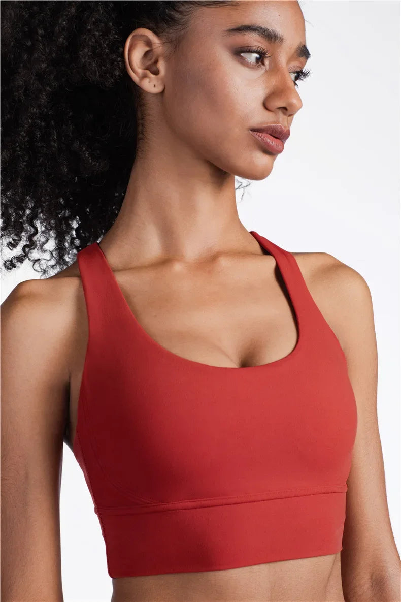 Women’s Sports Bra Breathable Gym Comfort Supportive
