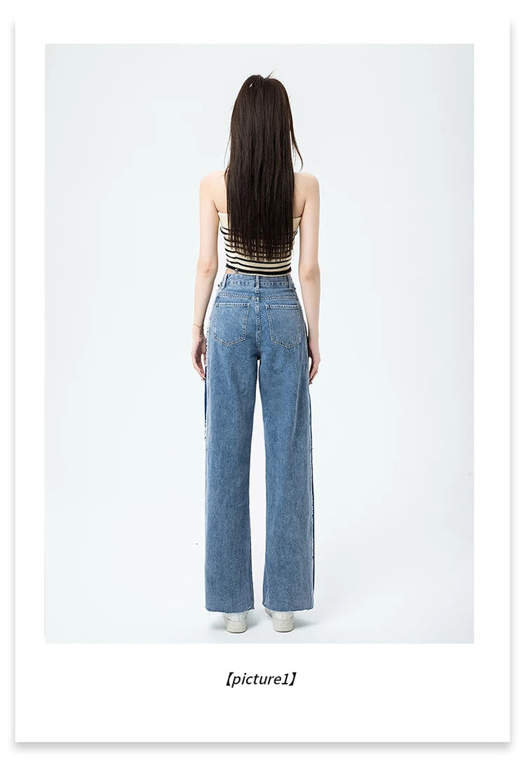 Women’s Jeans Straight Leg Slim Fit Casual Comfort Fit