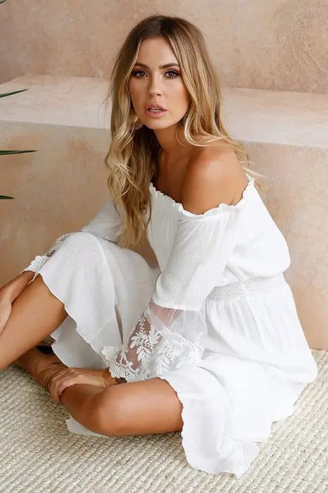 Women’s Dress A-Line Summer Solid Color Casual