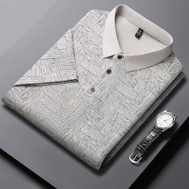Men’s Polo Shirt Short Sleeve Business Casual Casual Summer Fashion