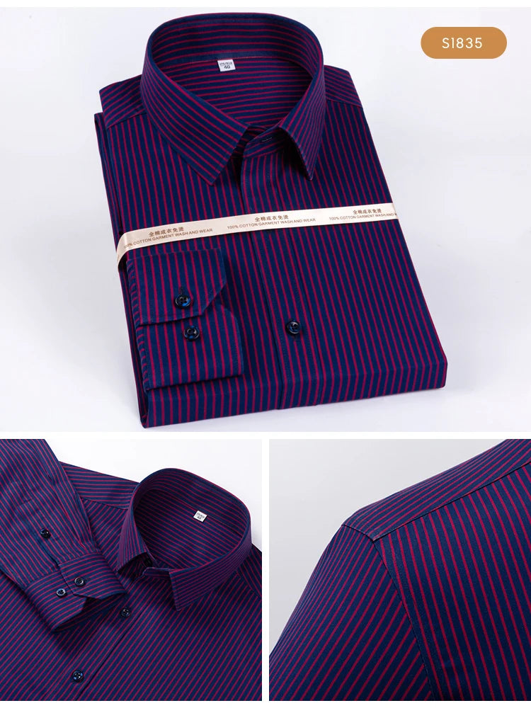 Men’s Shirt Long Sleeve Cotton Formal