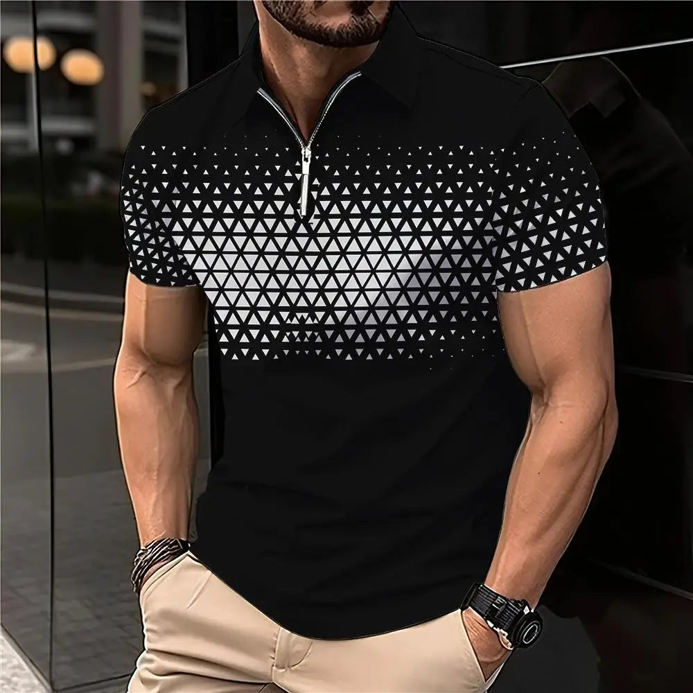 Men’s Polo Shirt Short Sleeve Summer Fashion