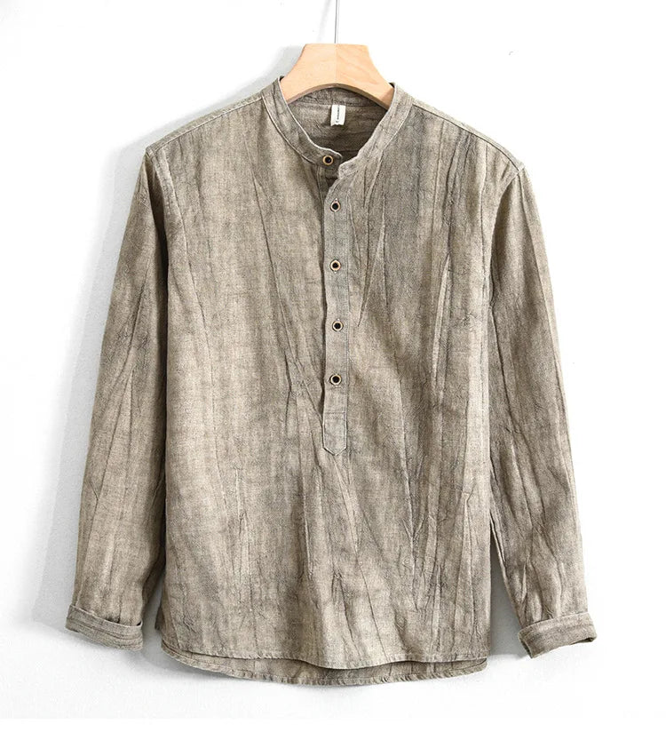 Men’s T-Shirt Long Sleeve Cotton Casual Lightweight
