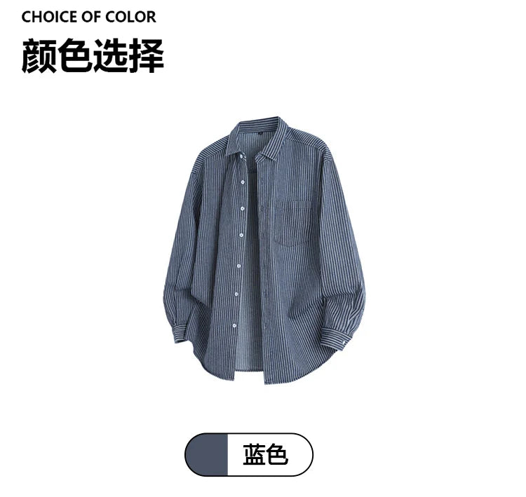 Men’s Shirt Long Sleeve Casual Printed