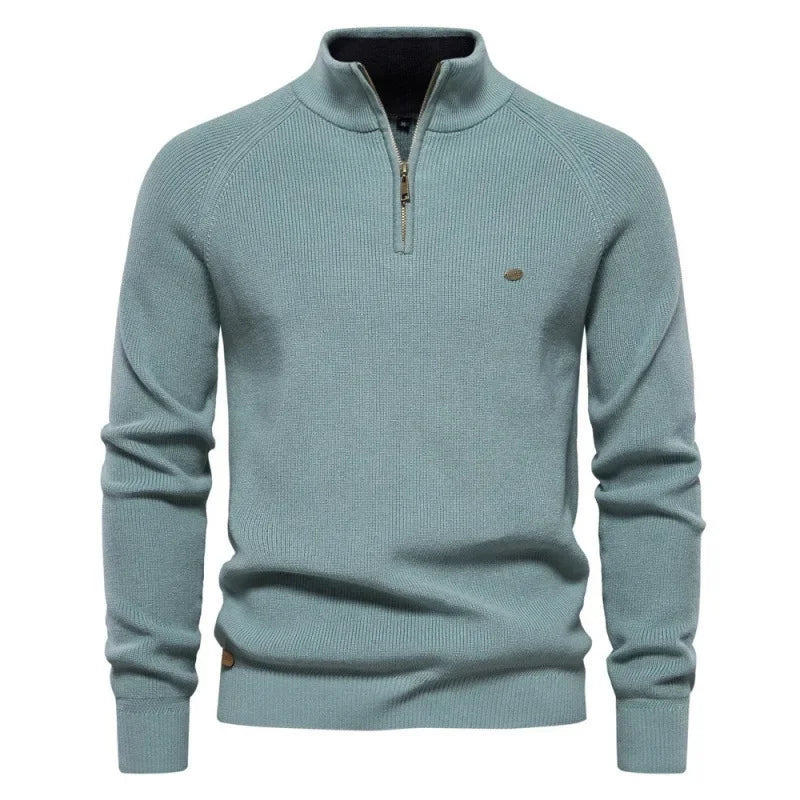 Men’s Sweatshirt Zip-Up Casual Long Sleeve Autumn Winter
