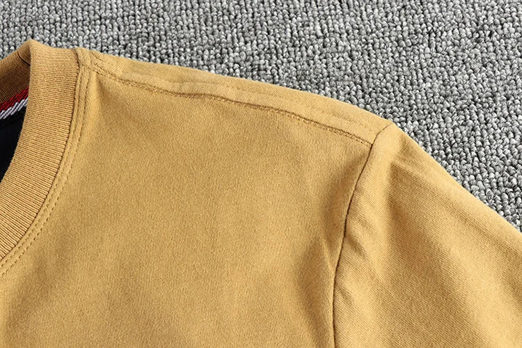 Men’s T-Shirt Long Sleeve Cotton Cotton Comfort Fit