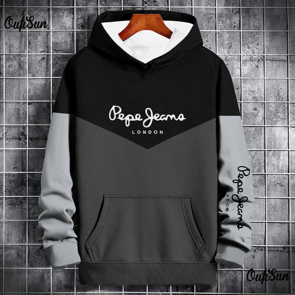 Men’s Hoodie Pullover Warm Casual Graphic