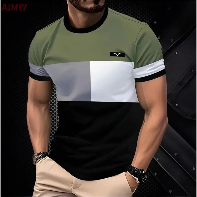 Men’s Polo Shirt Short Sleeve Casual Summer Fashion