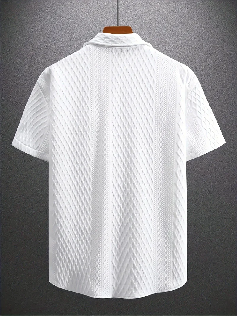 Men’s Shirt Short Sleeve Casual Printed Summer