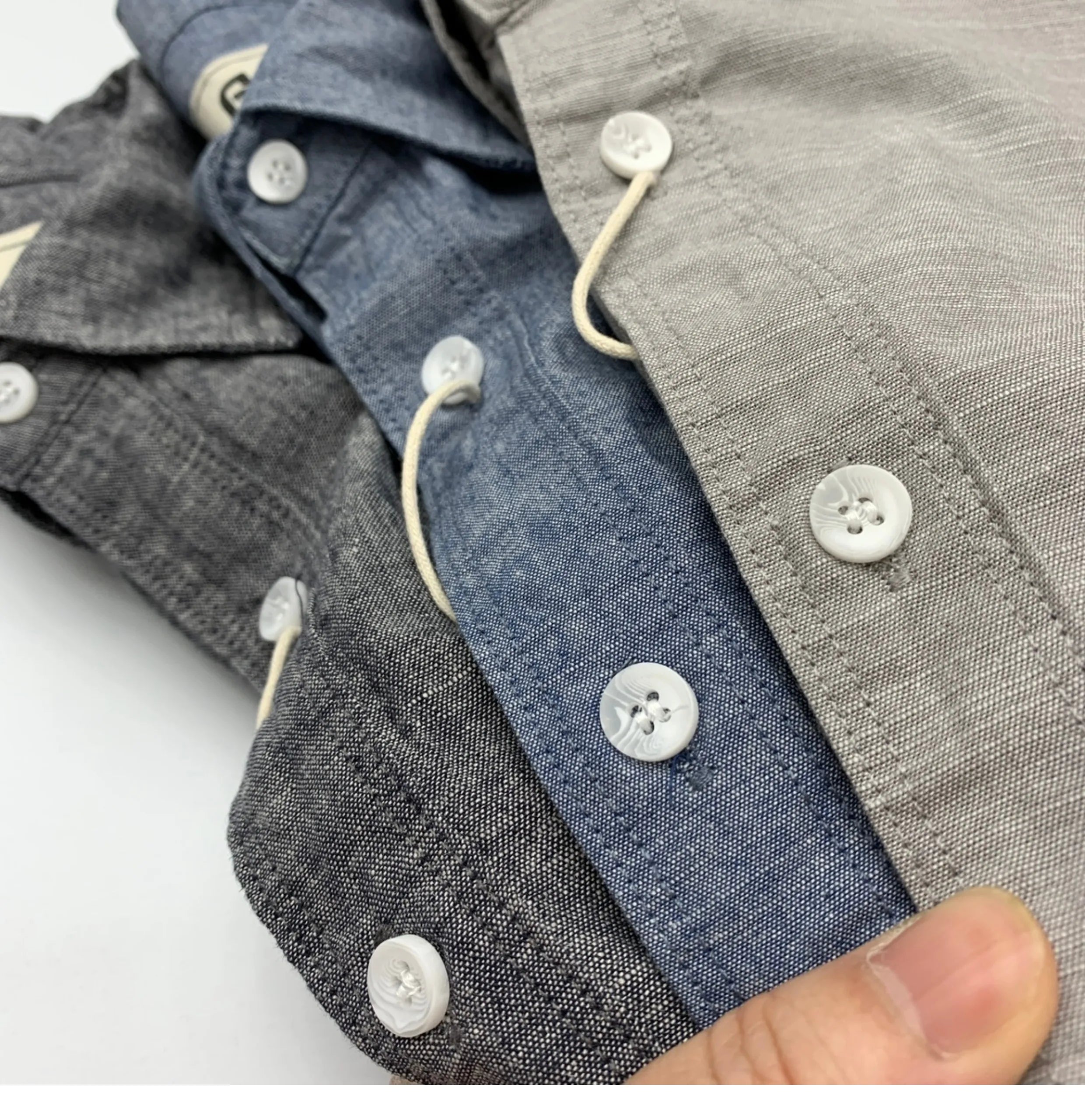 Men’s Shirt Long Sleeve Cotton Casual