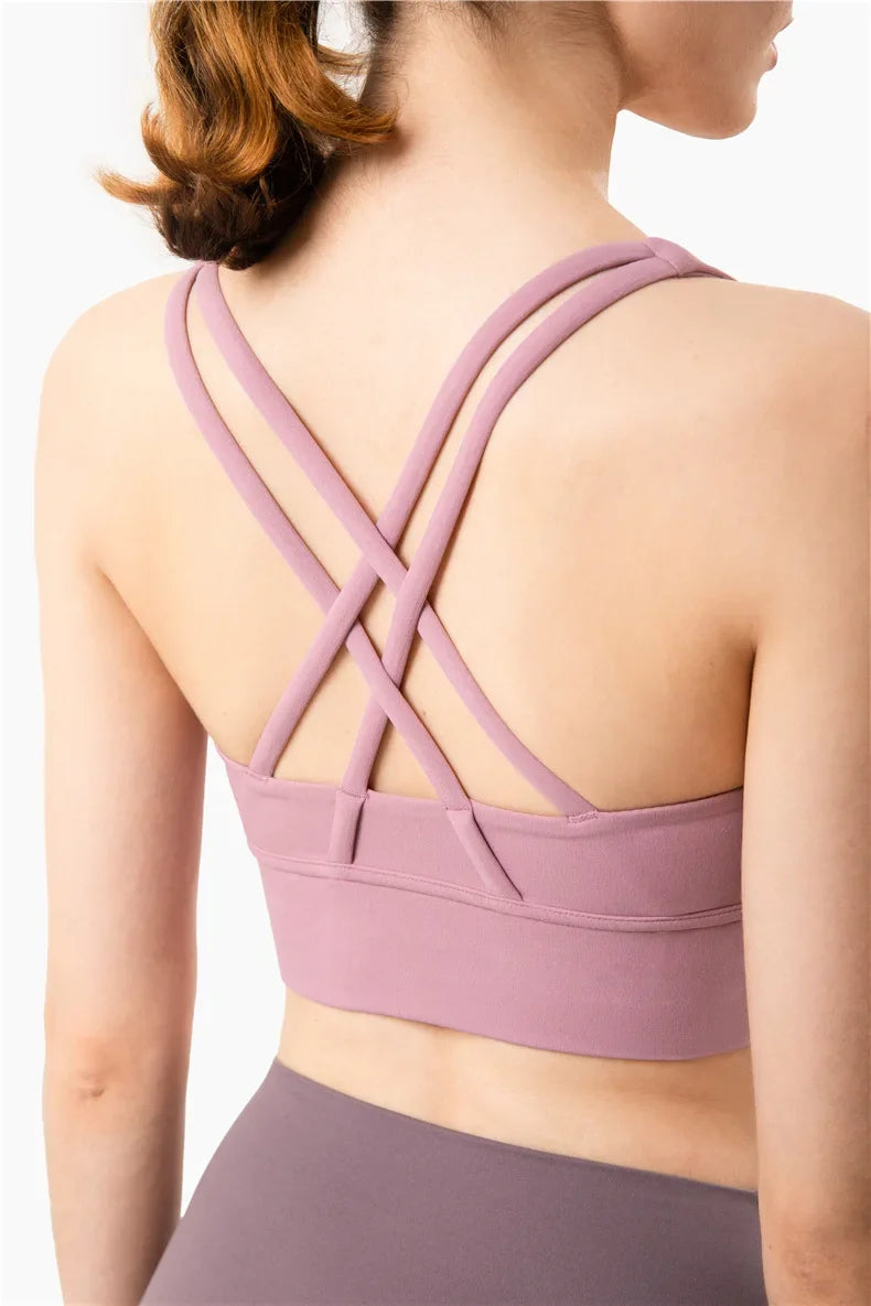 Women’s Sports Bra Breathable Gym Comfort Supportive