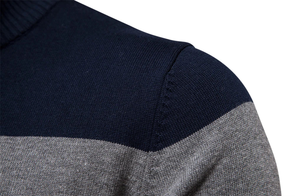 Men’s Sweatshirt Pullover Zip-Up Cotton Warm Casual Autumn