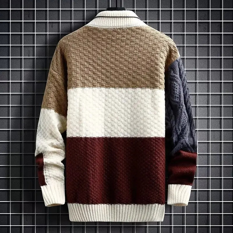 Men’s Sweatshirt Loose Fit Cotton Poly Blend Thick Casual Winter