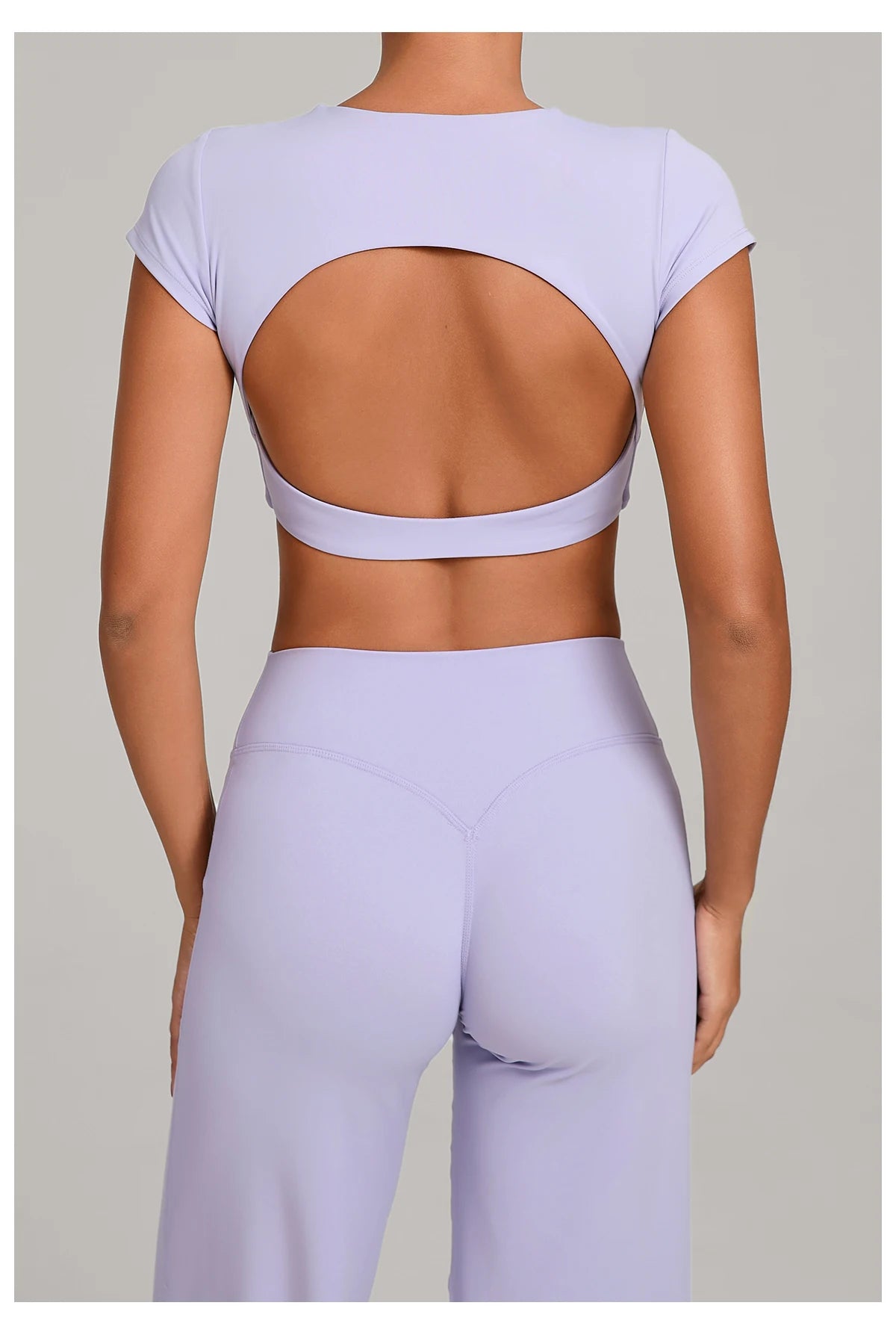Women’s Gym Top Short Sleeve Breathable Lightweight Athletic