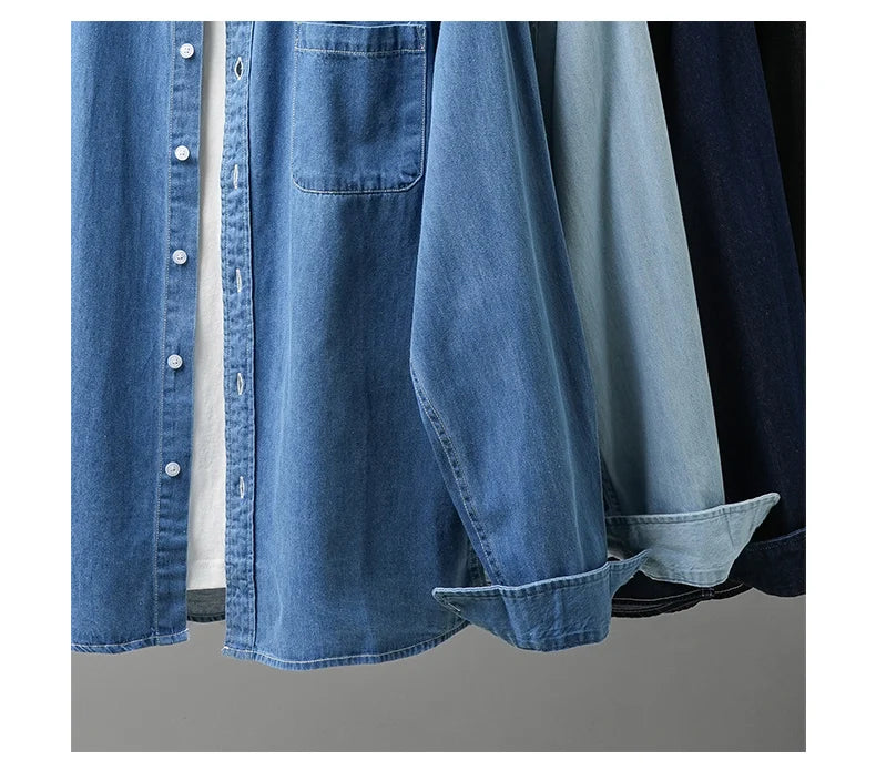 Men’s Shirt Long Sleeve Cotton Casual