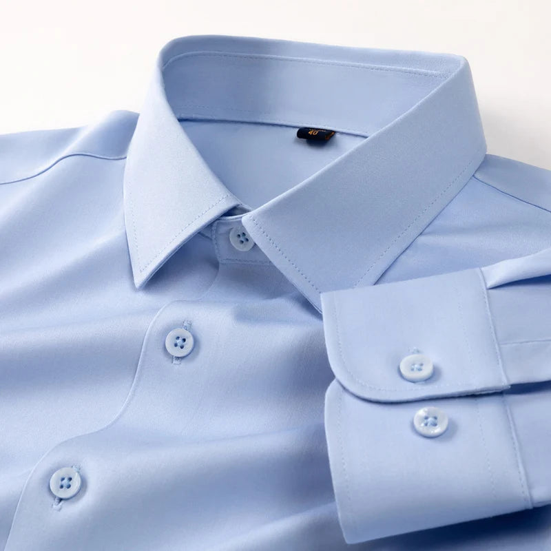 Men’s Shirt Long Sleeve Formal Slim Fit