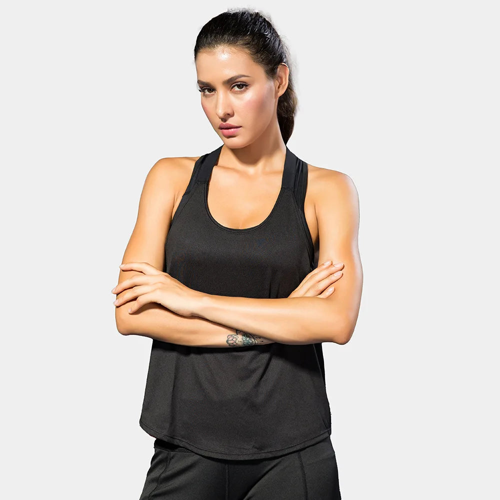 Women’s Gym Top Sleeveless Athletic Breathable Lightweight