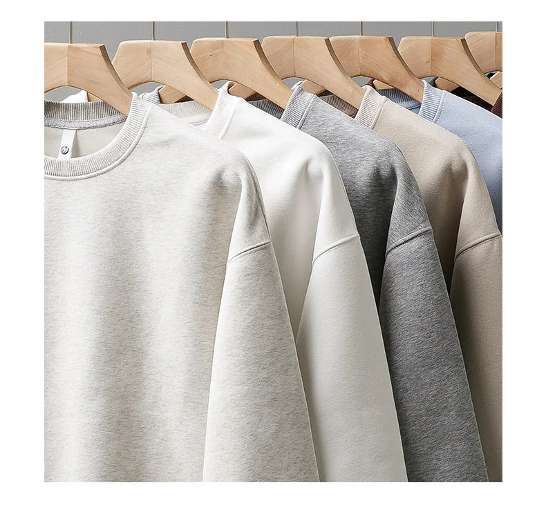 Men’s T-Shirt Long Sleeve Solid Color Cotton Comfort Fit