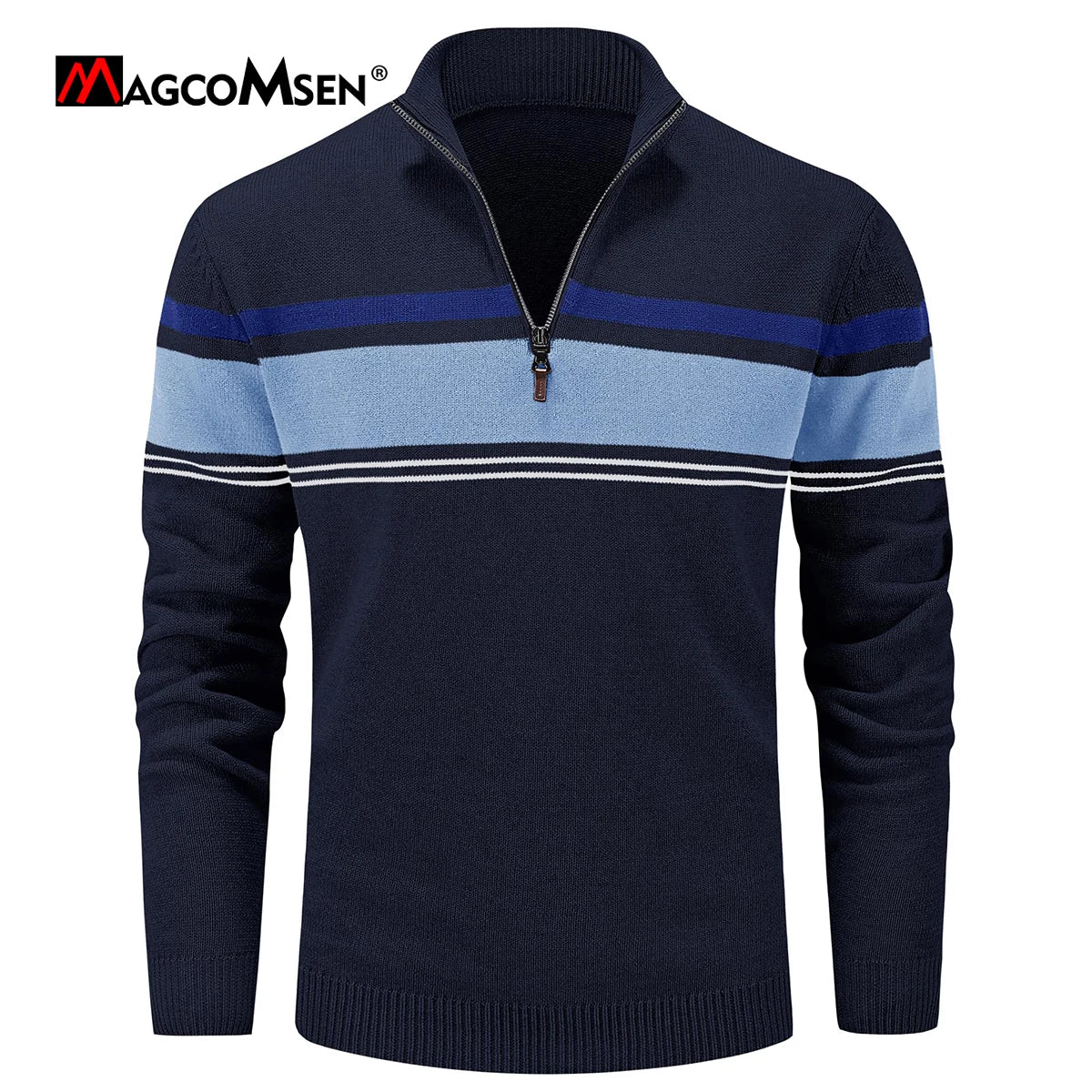 Men’s Sweatshirt Pullover Zip-Up Cotton Warm Autumn Winter