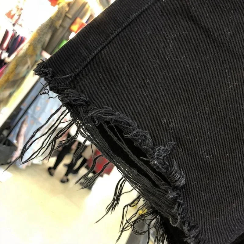 Women’s Shorts High Waist Denim Summer