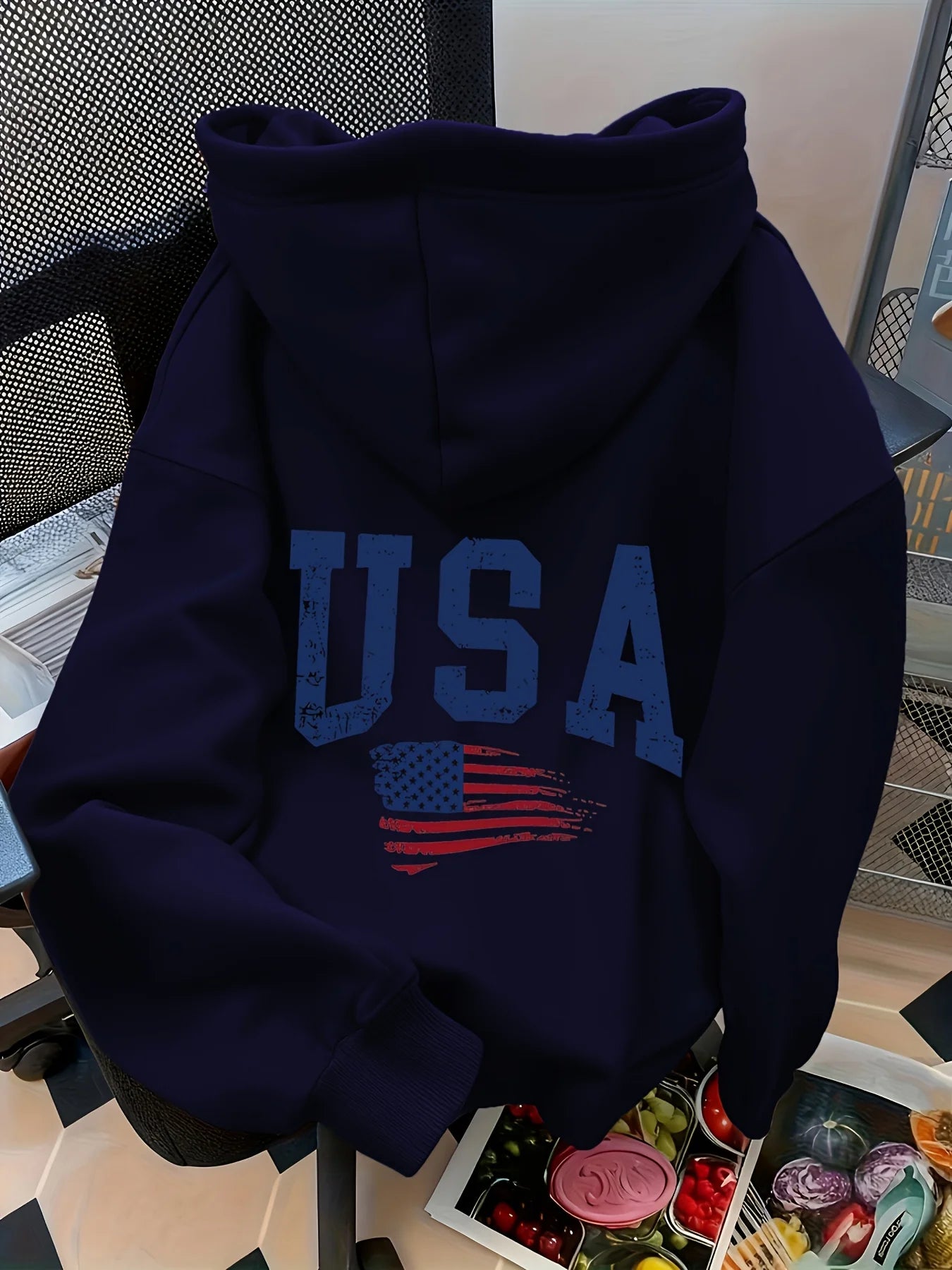 Men’s Hoodie Cotton Fleece Warm Graphic
