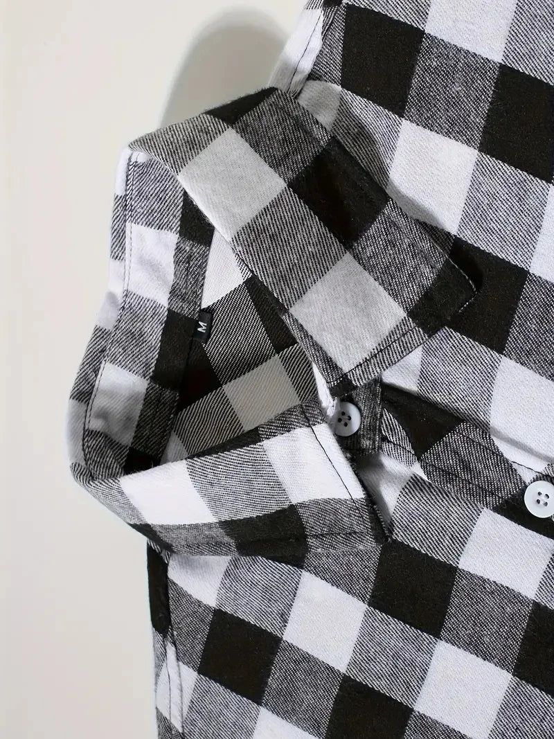 Men’s Shirt Long Sleeve Casual Cotton Comfort Fit