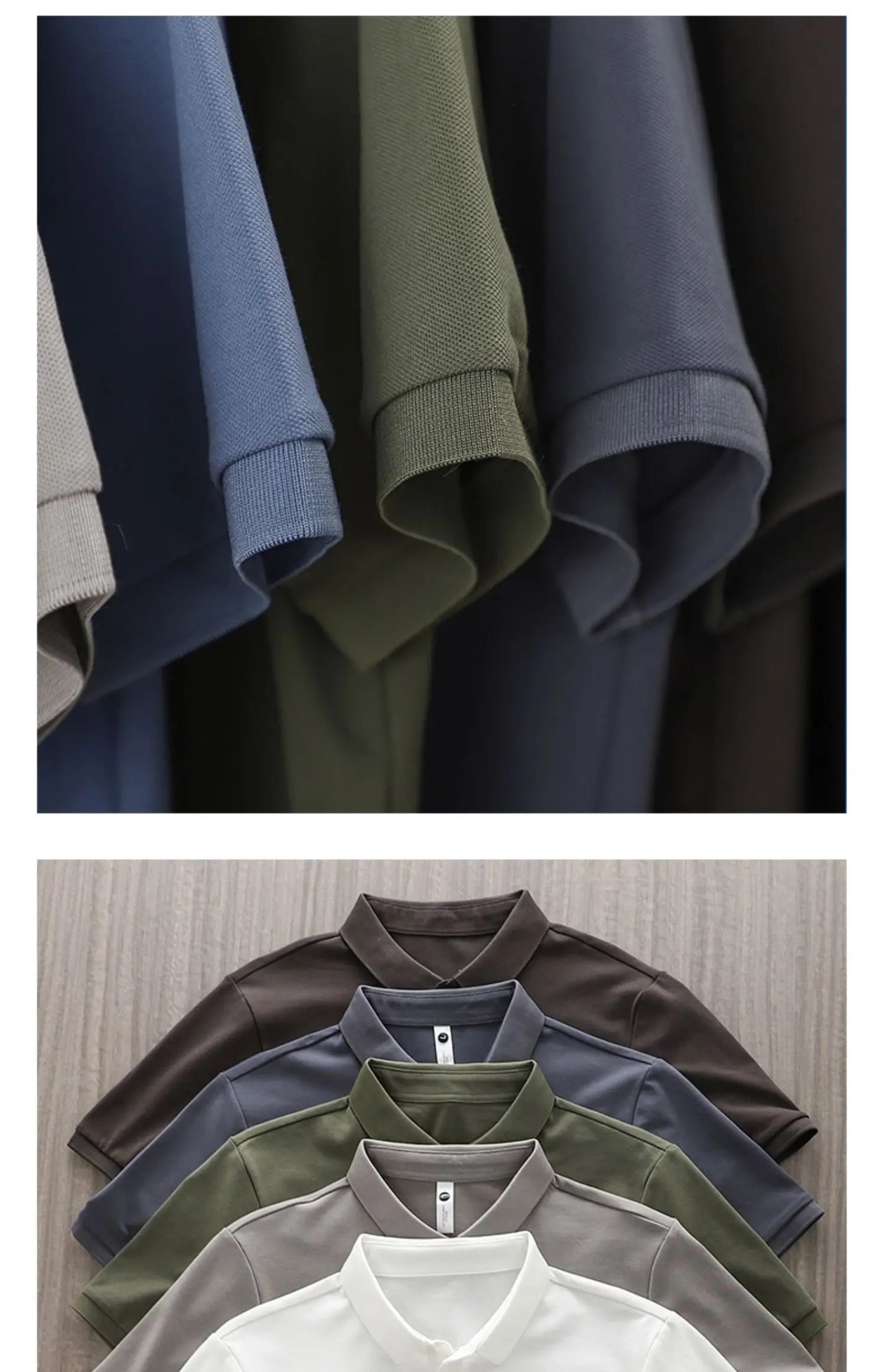 Men’s T-Shirt Short Sleeve Solid Color Summer
