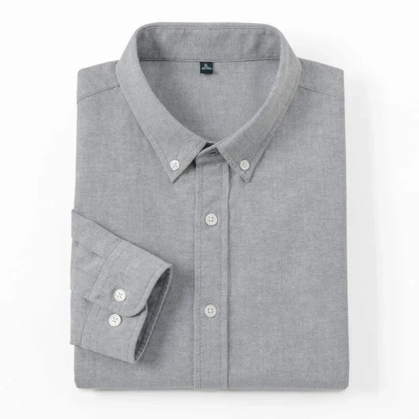 Men’s Shirt Long Sleeve Cotton Casual Breathable