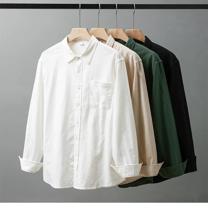 Men’s Shirt Long Sleeve Casual Formal