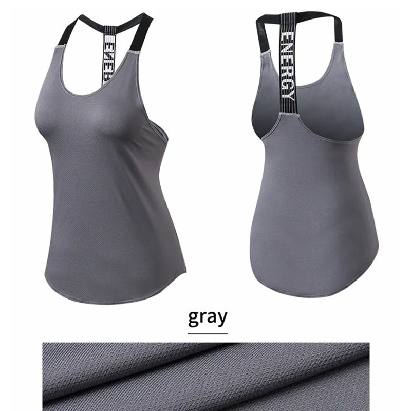 Women’s Gym Top Sleeveless Athletic Breathable Lightweight