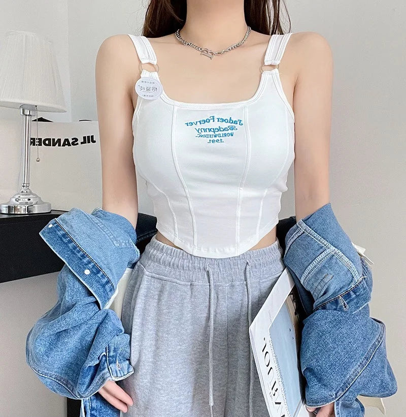 Women’s Top Tank Top Crop Top Casual Summer