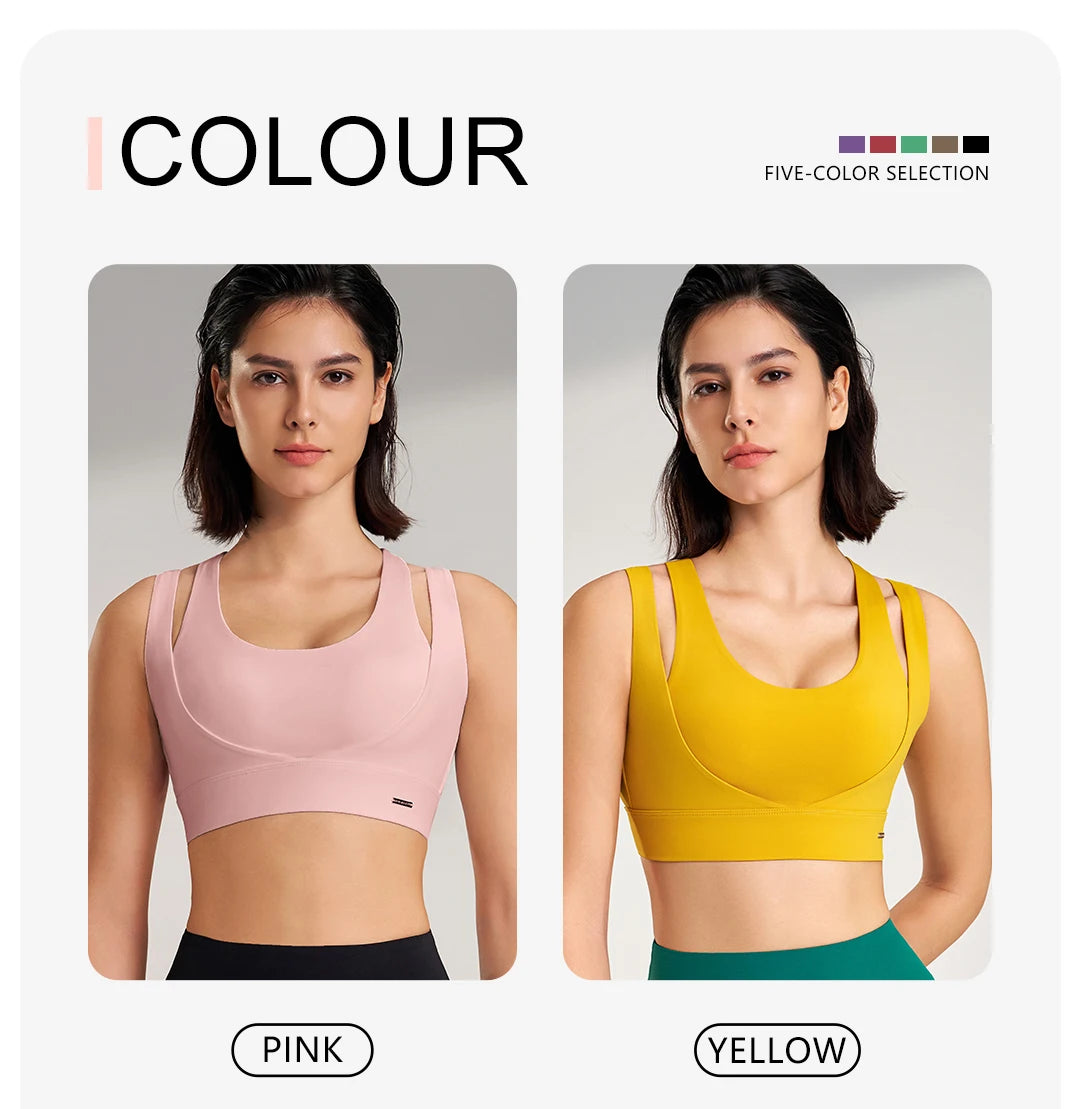 Women’s Sports Bra Stretchy Gym Comfort Supportive