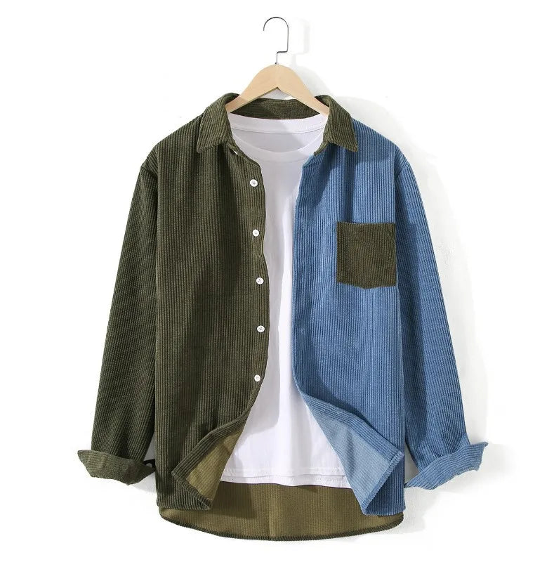 Men’s Shirt Long Sleeve Casual Cotton Comfort Fit