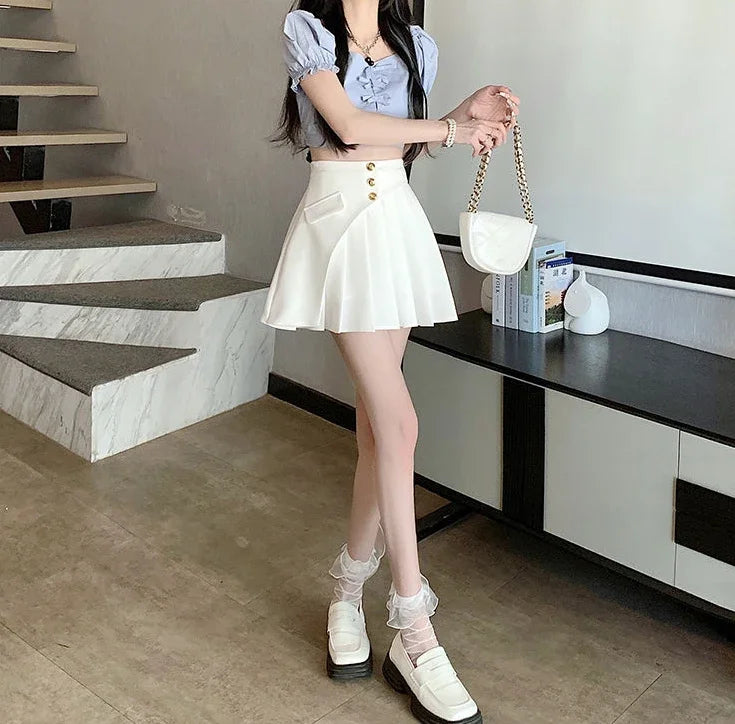 Women’s Skirt High Waist Casual Lightweight Summer