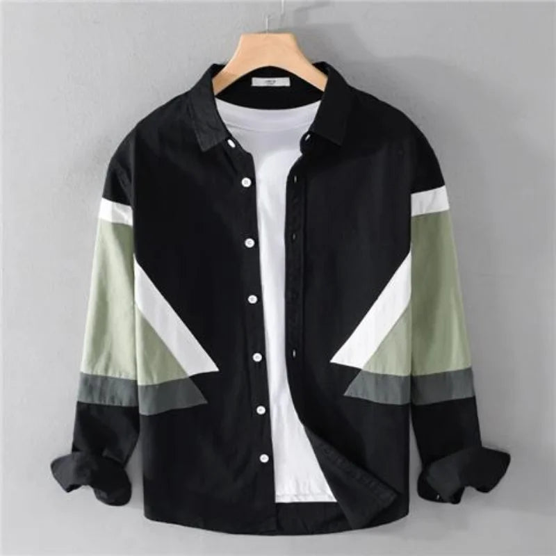 Men’s Shirt Long Sleeve Casual Cotton Comfort Fit