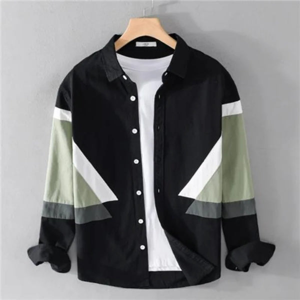 Men’s Shirt Long Sleeve Casual Cotton Comfort Fit