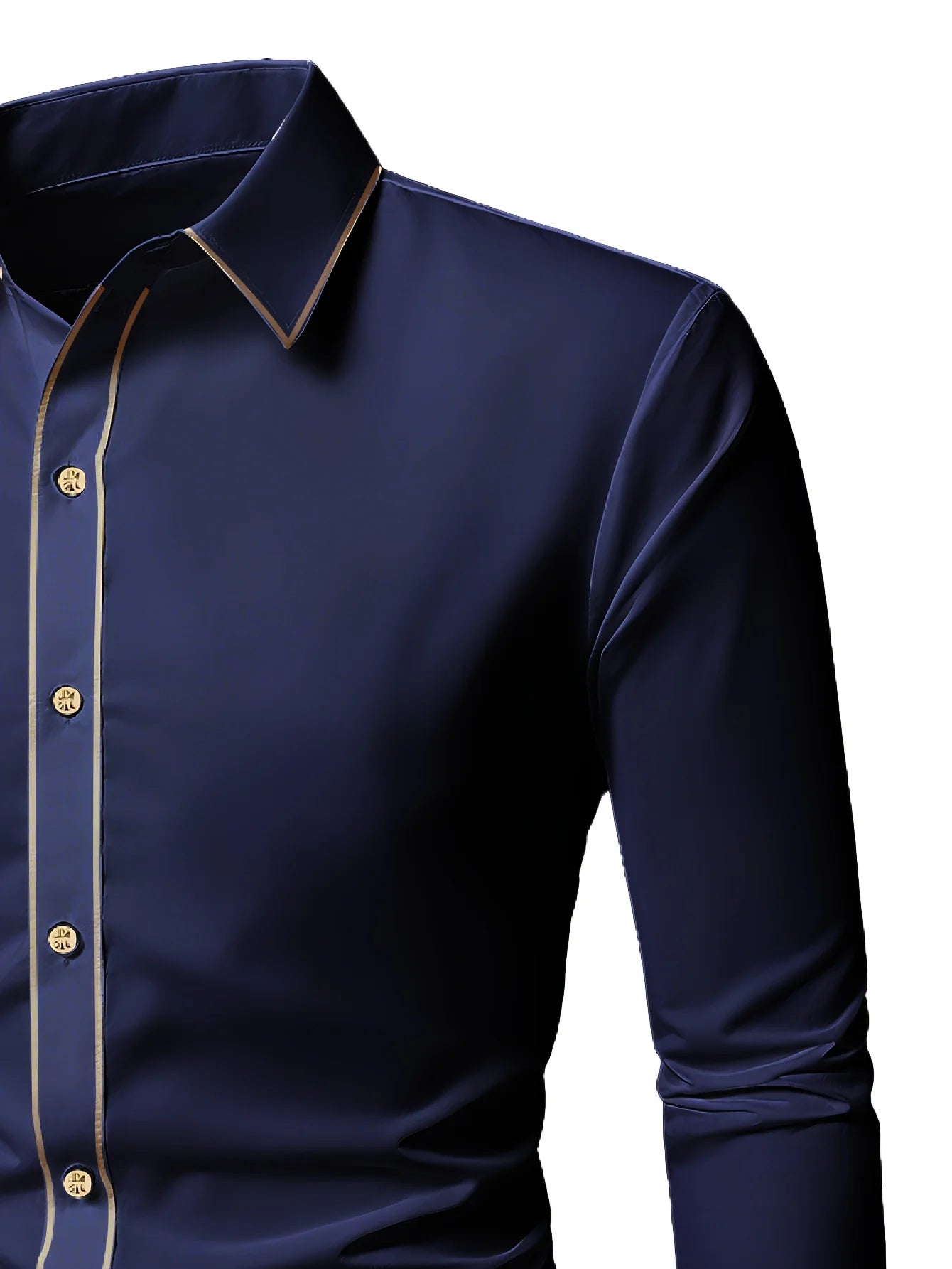 Men’s Shirt Long Sleeve Casual Cotton Comfort Fit