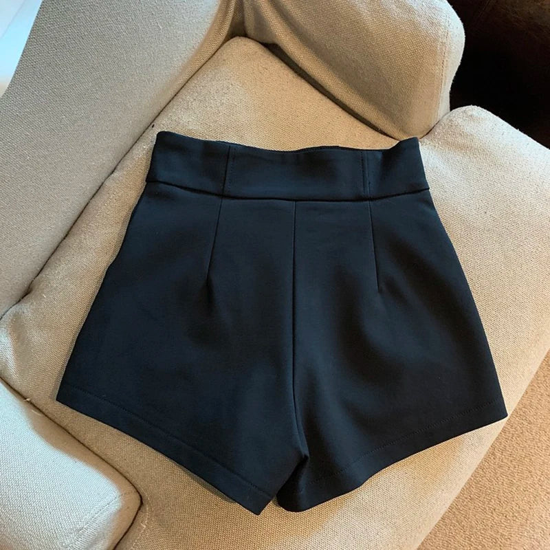 Women’s Shorts High Waist Casual Slim Fit