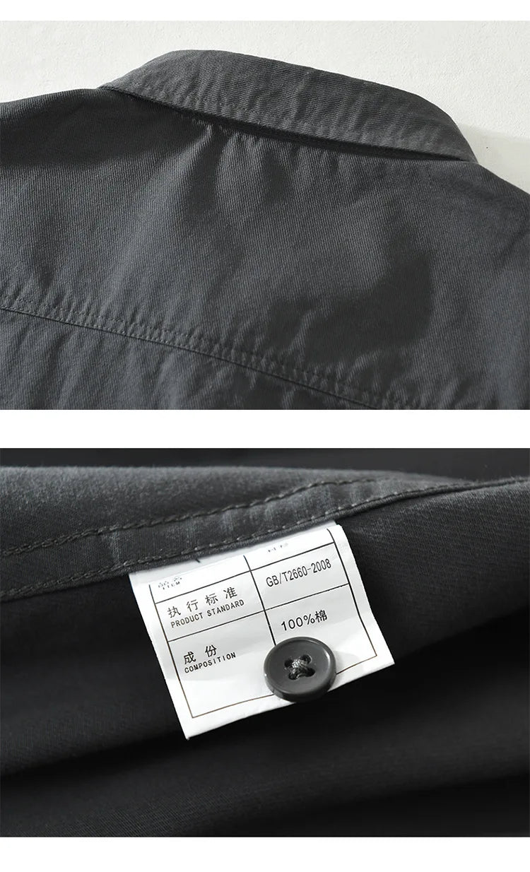 Men’s Shirt Long Sleeve Cotton Casual