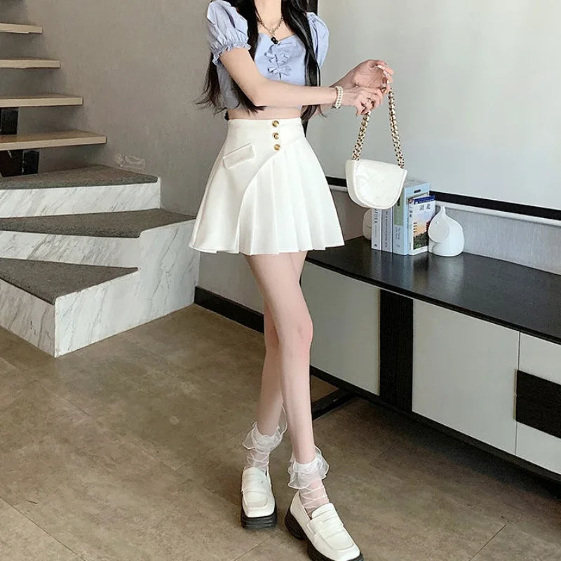 Women’s Skirt High Waist Casual Lightweight Summer