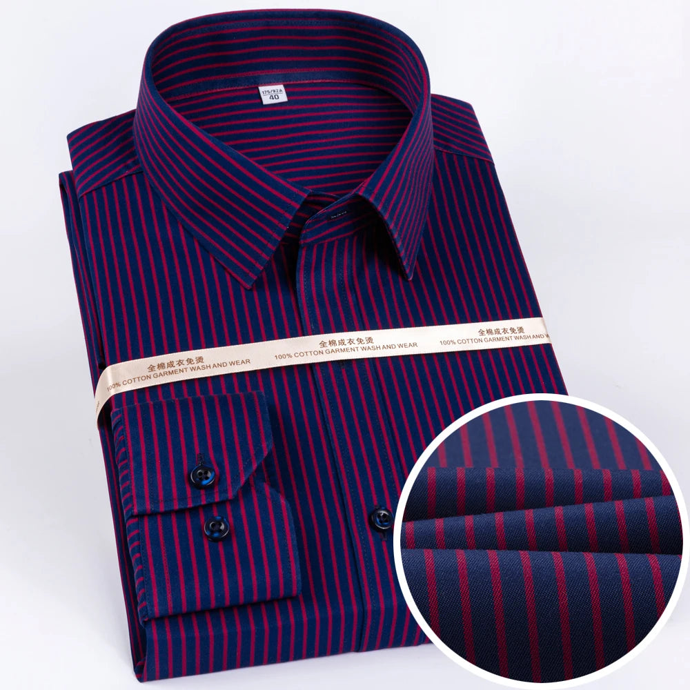 Men’s Shirt Long Sleeve Cotton Formal