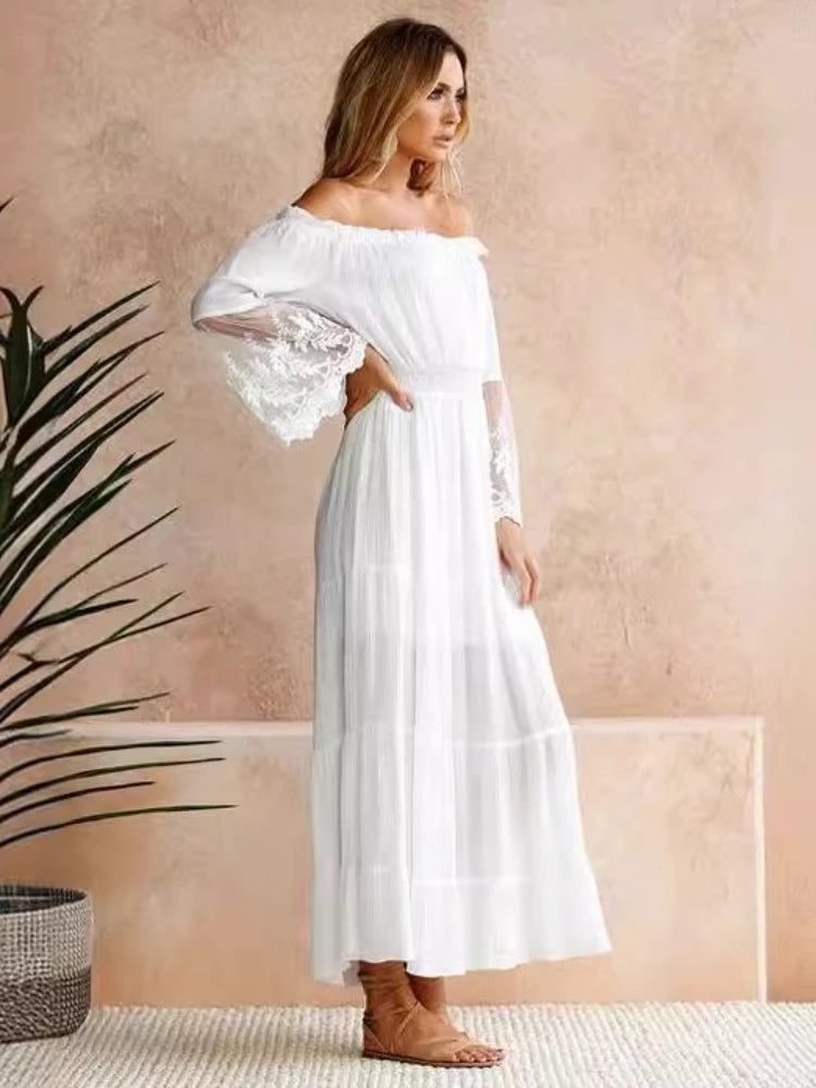 Women’s Dress A-Line Summer Solid Color Casual