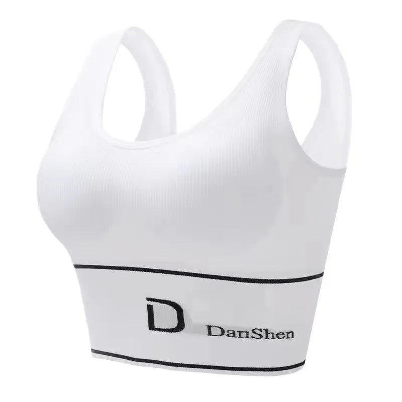 Women’s Sports Bra Seamless Stretchy Comfort Supportive