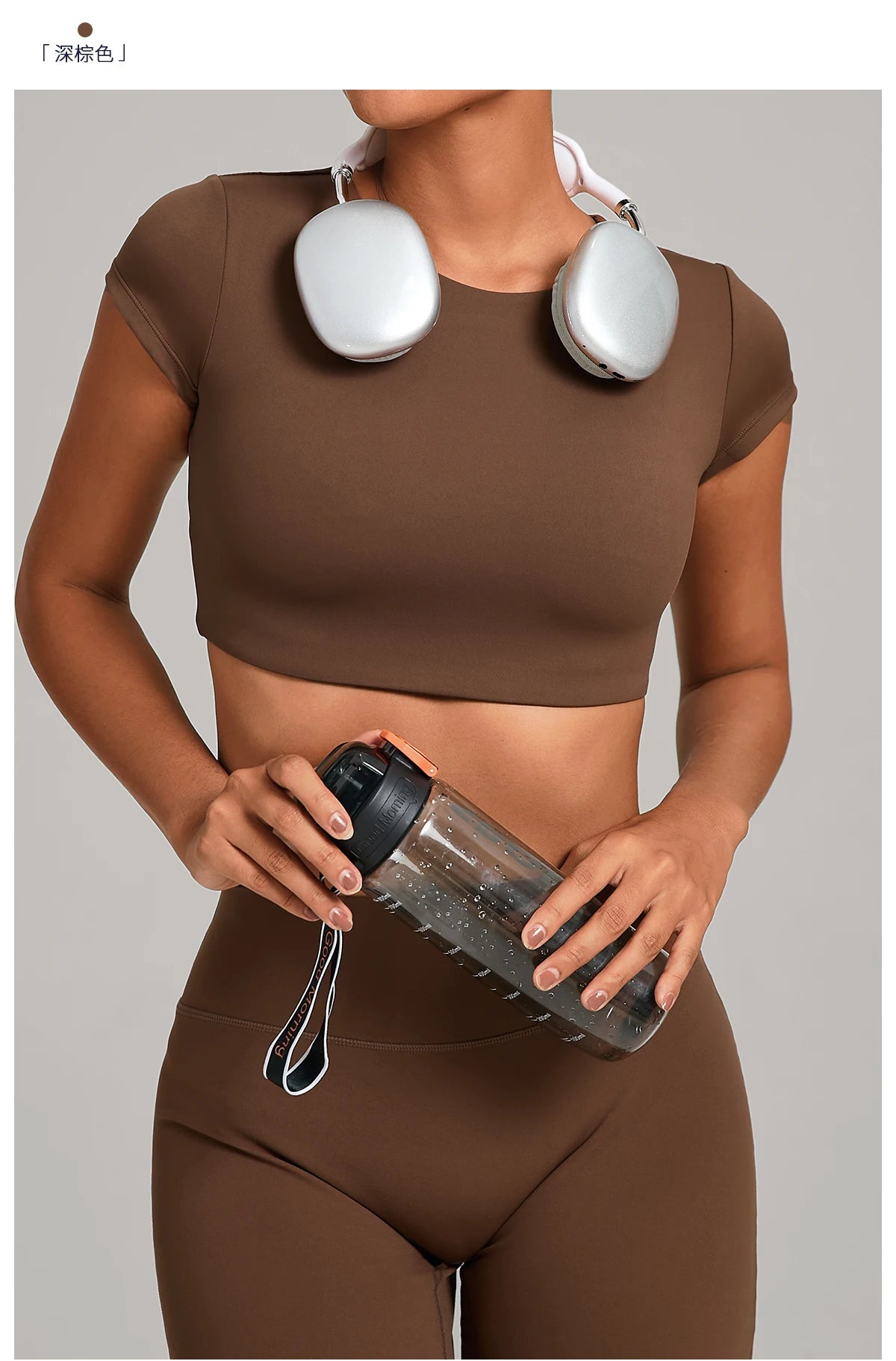Women’s Gym Top Short Sleeve Breathable Lightweight Athletic