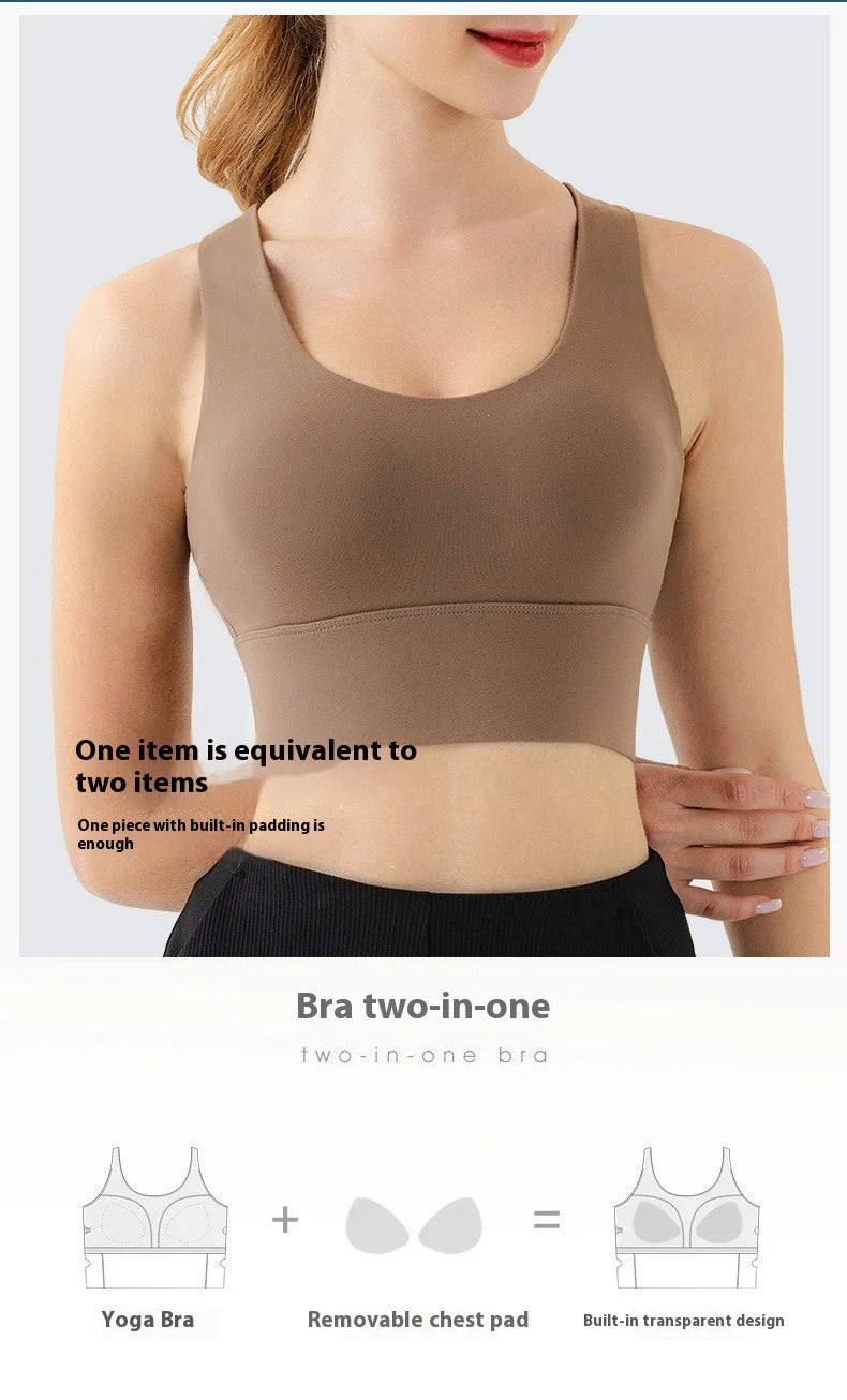Women’s Sports Bra Gym Comfort Supportive Breathable