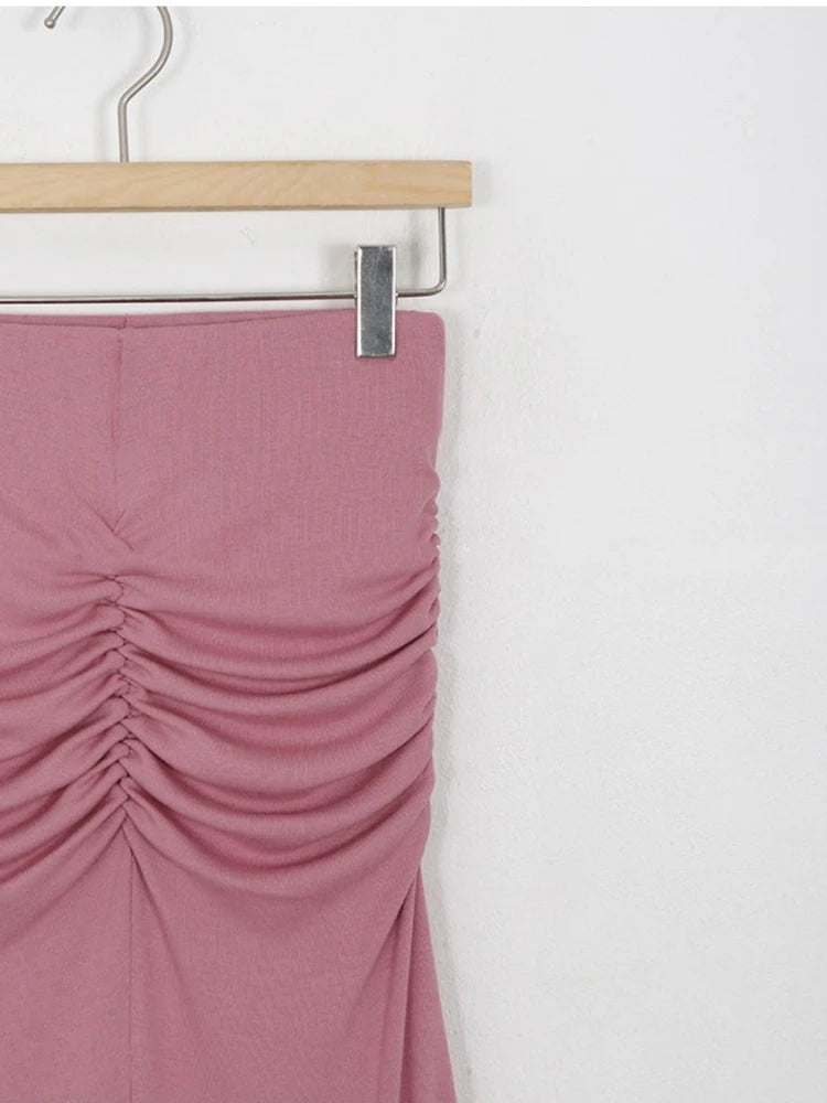Women’s Skirt Midi High Waist A-Line Summer